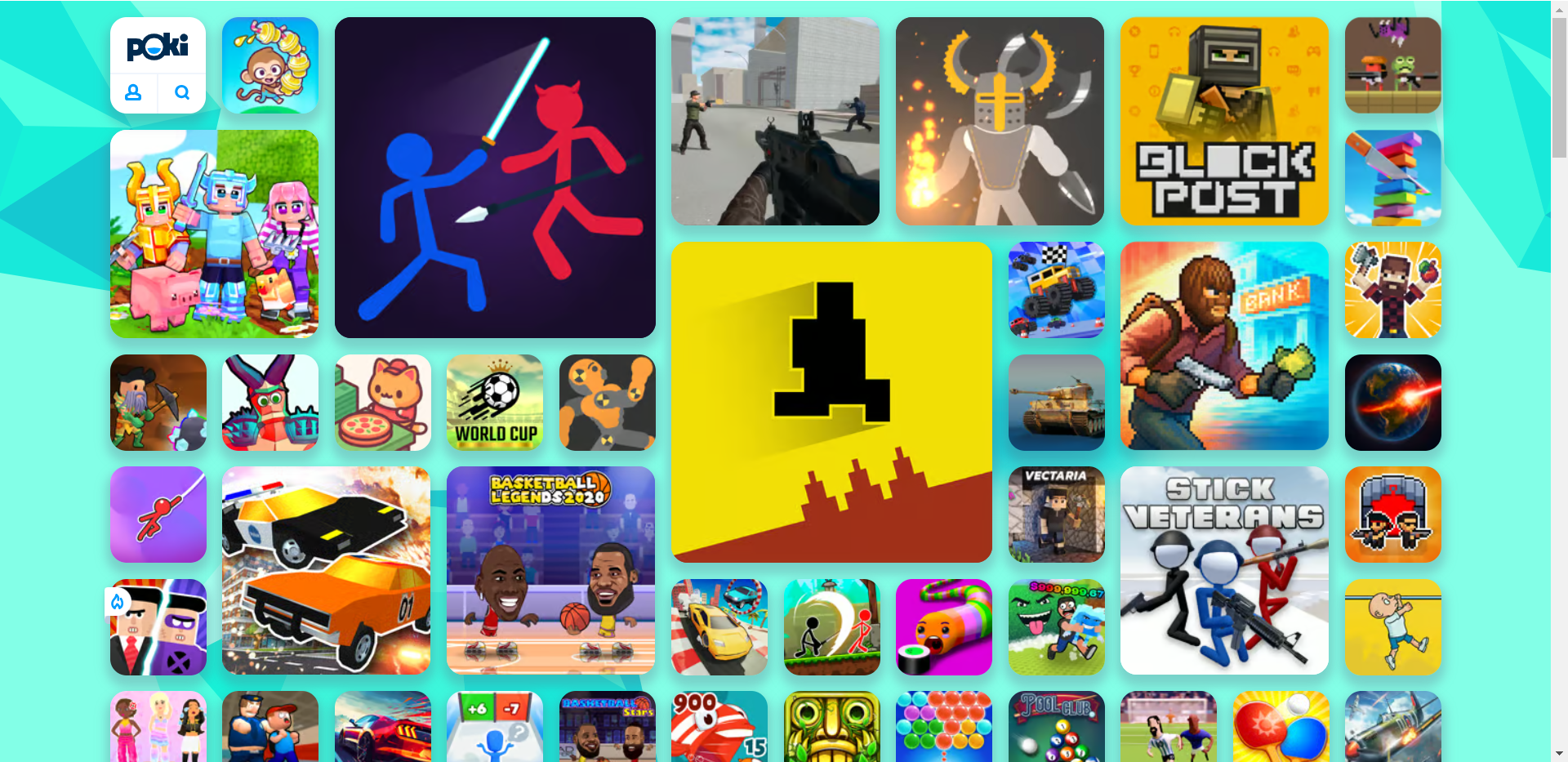 Poki宝玩网站截图