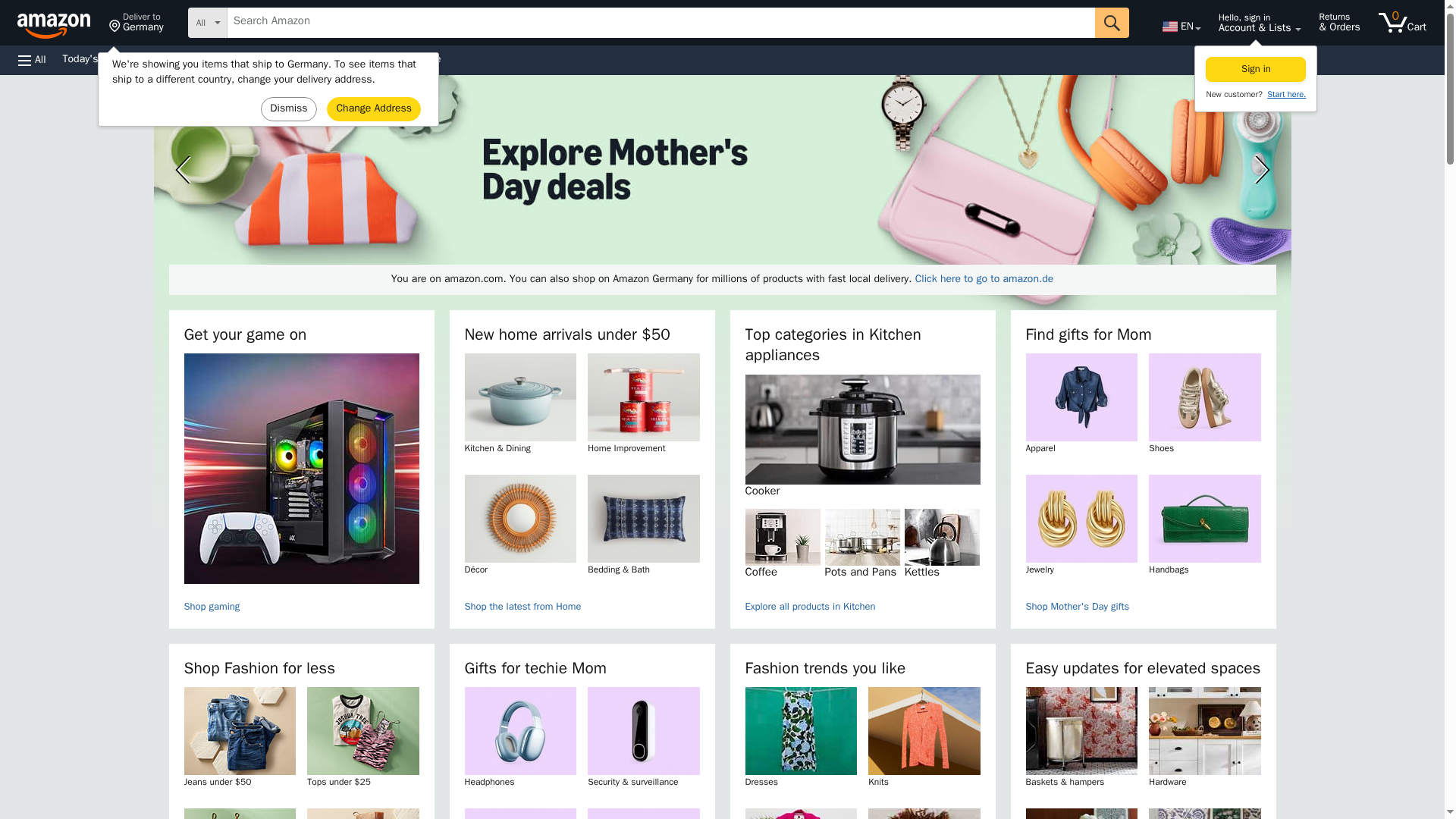 亚马逊官方网站网站截图